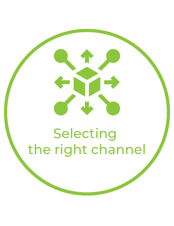 Selecting the right channel 01